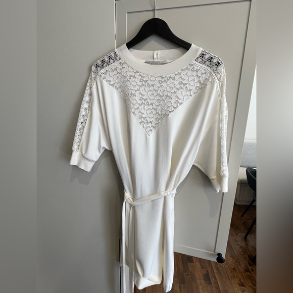 Stella McCartney white dress with elbow sleeves - Picture 3 of 5